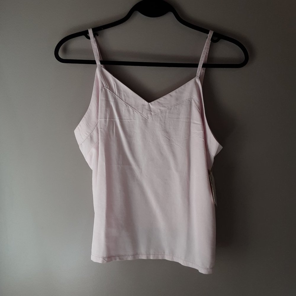 DD77 Denim District New! Blush Pink Tencel Soft Cami Top Blouse Size Small